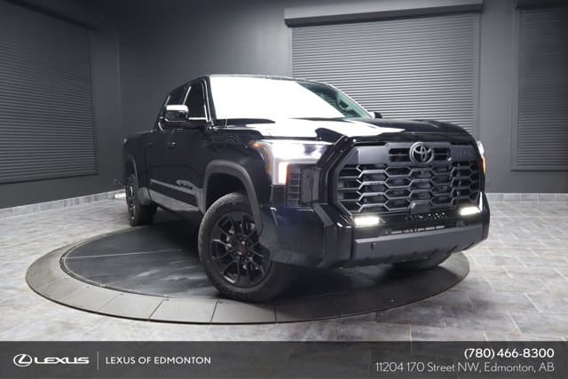 Toyota Tundra 4WD Standard Pickup Trucks 2025 Midnight Black Metallic à vendre à Edmonton