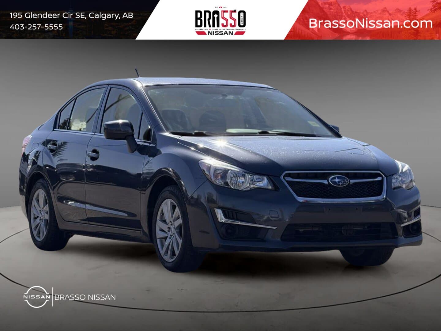 Subaru Impreza 4dr Sdn CVT 2.0i w/Touring Pkg 2016 Black à vendre à Calgary