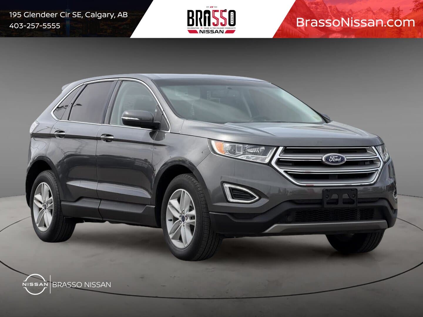 Ford Edge 4dr SEL AWD 2017 Grey à vendre à Calgary