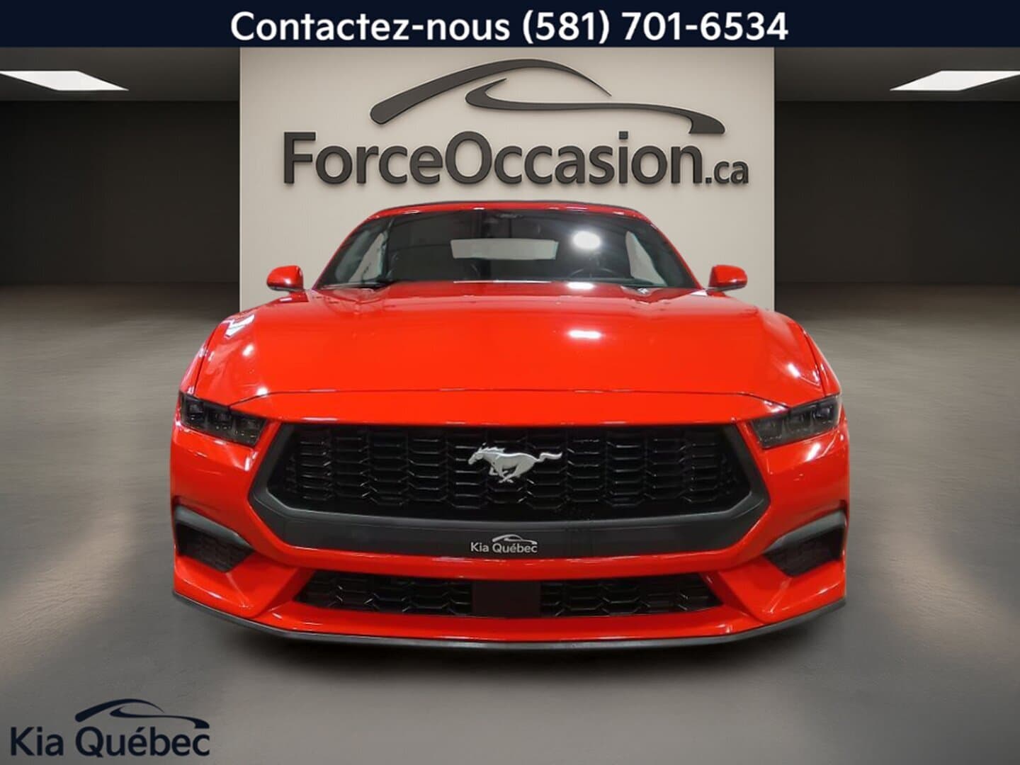 Ford Mustang ECOBOOST CONVERTIBLE CUIR *BIZONE *TURBO *CAM&Eacute;RA *APPLE CAR PLAY/ANDROID AUTO 2025 — photo 5