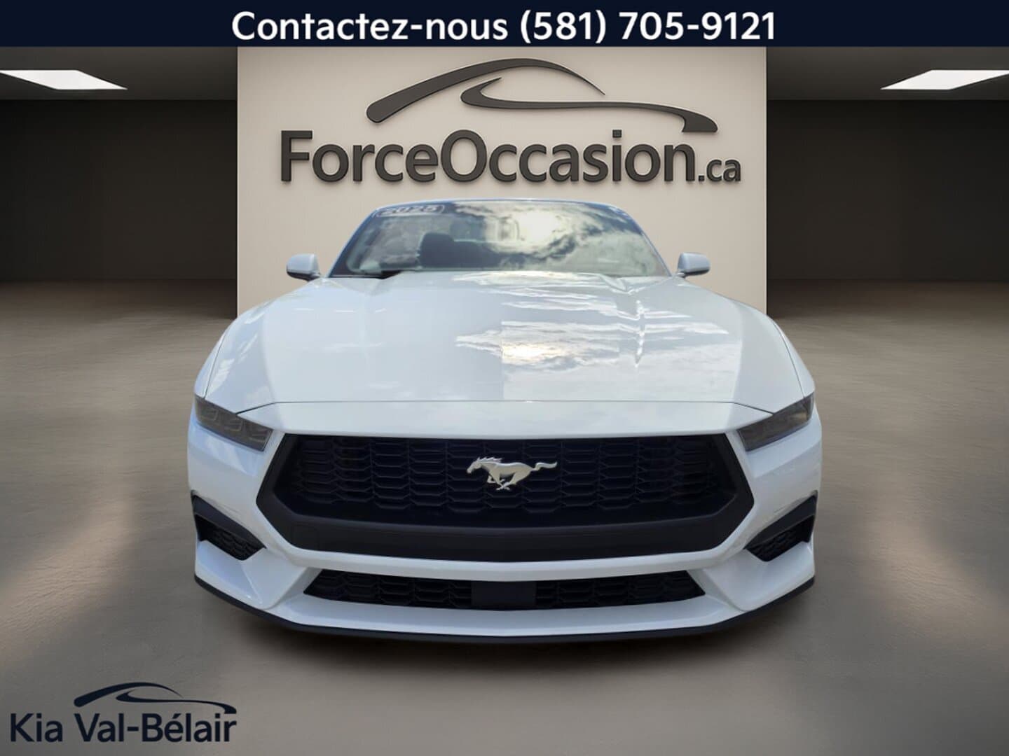 Ford Mustang ECOBOOST * 315HP * D&Eacute;CAPO * CUIR * GPS * VOLANT CHAUFF * 2025 — photo 3