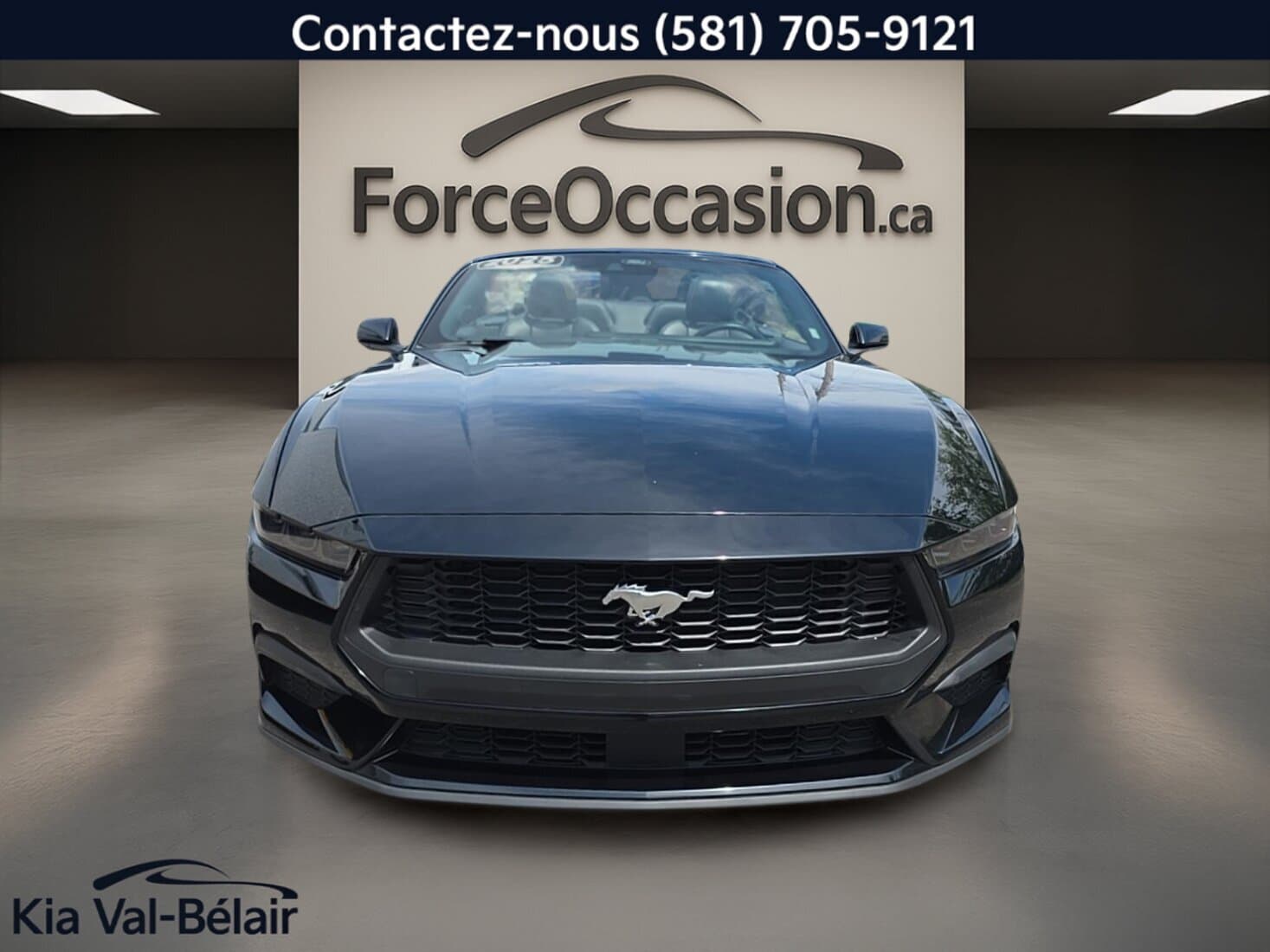 Ford Mustang ECOBOOST * 315HP * D&Eacute;CAPO * CUIR * GPS * VOLANT CHAUFF * 2025 — photo 2