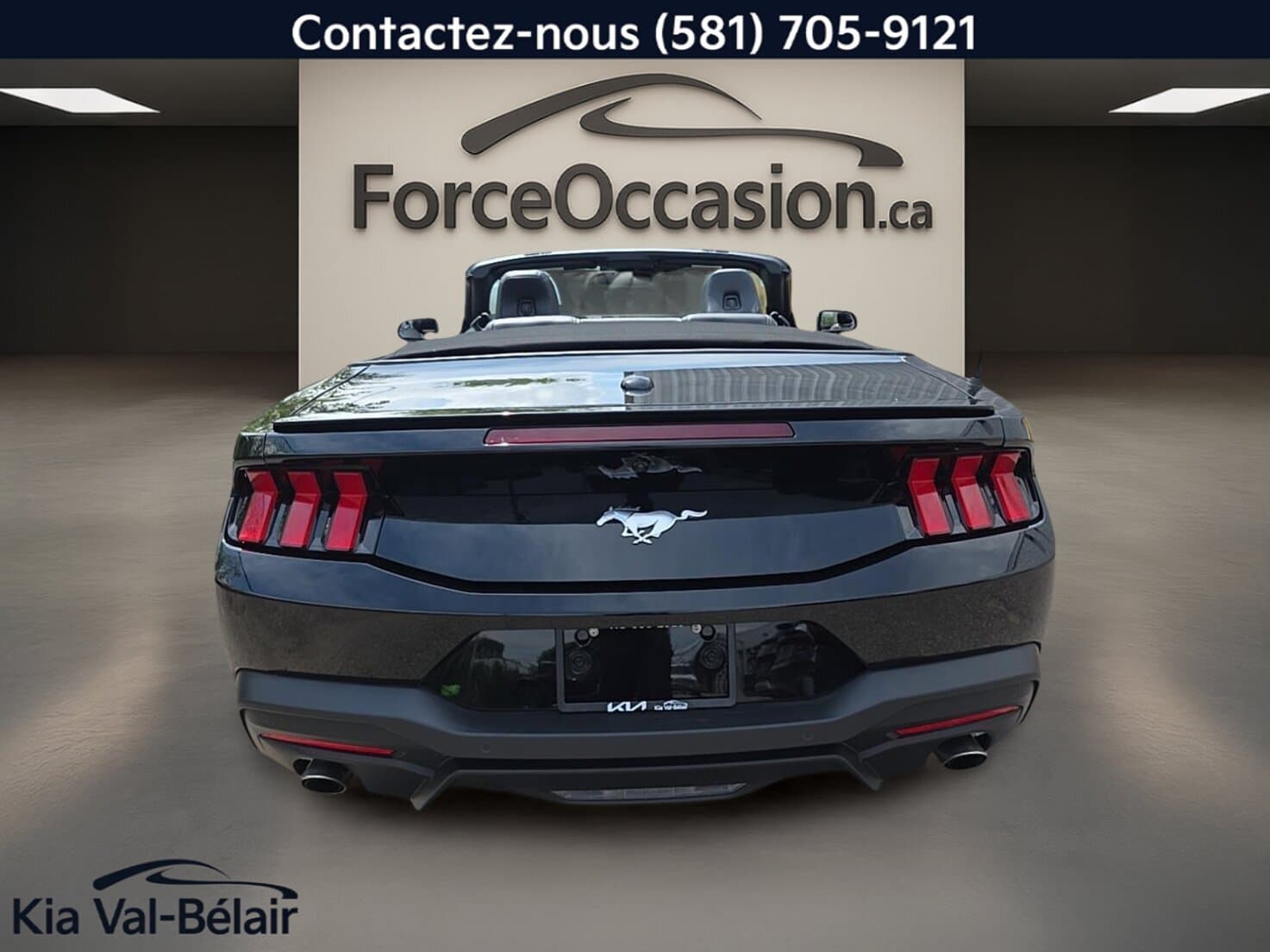 Ford Mustang ECOBOOST * 315HP * D&Eacute;CAPO * CUIR * GPS * VOLANT CHAUFF * 2025 — photo 9