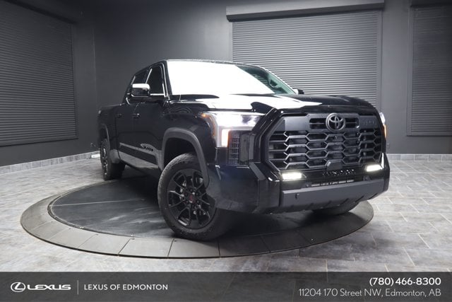 Toyota Tundra 4WD Standard Pickup Trucks 2025 Midnight Black Metallic à vendre à Edmonton
