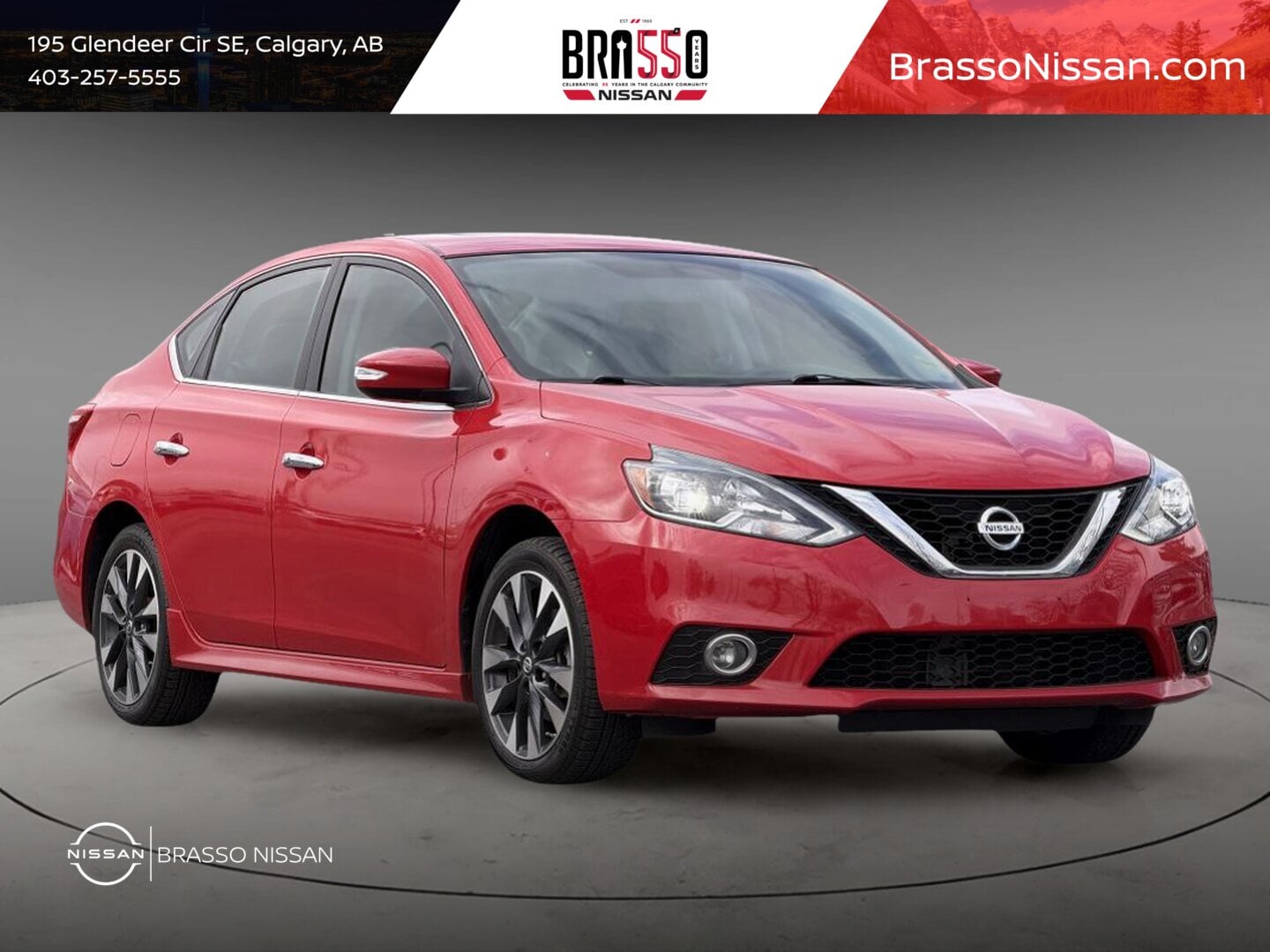 Nissan Sentra 4dr Sdn CVT SR 2016 Red à vendre à Calgary