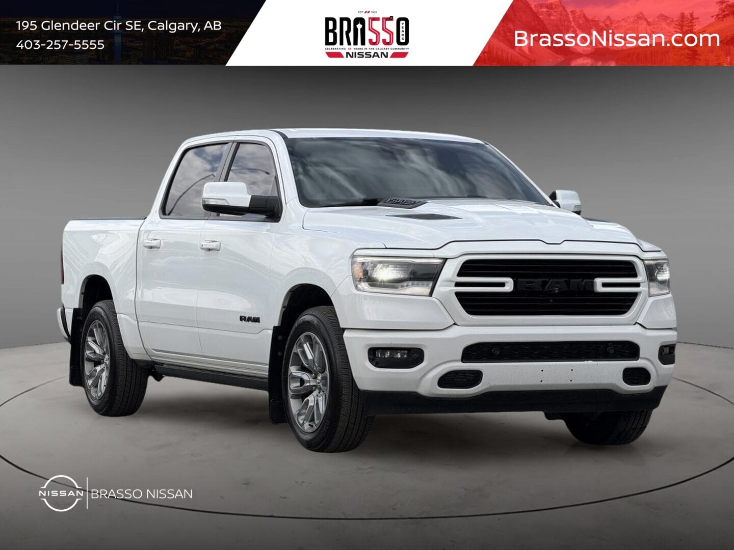 RAM 1500 Sport/rebel Swb 2019 White à vendre à Calgary
