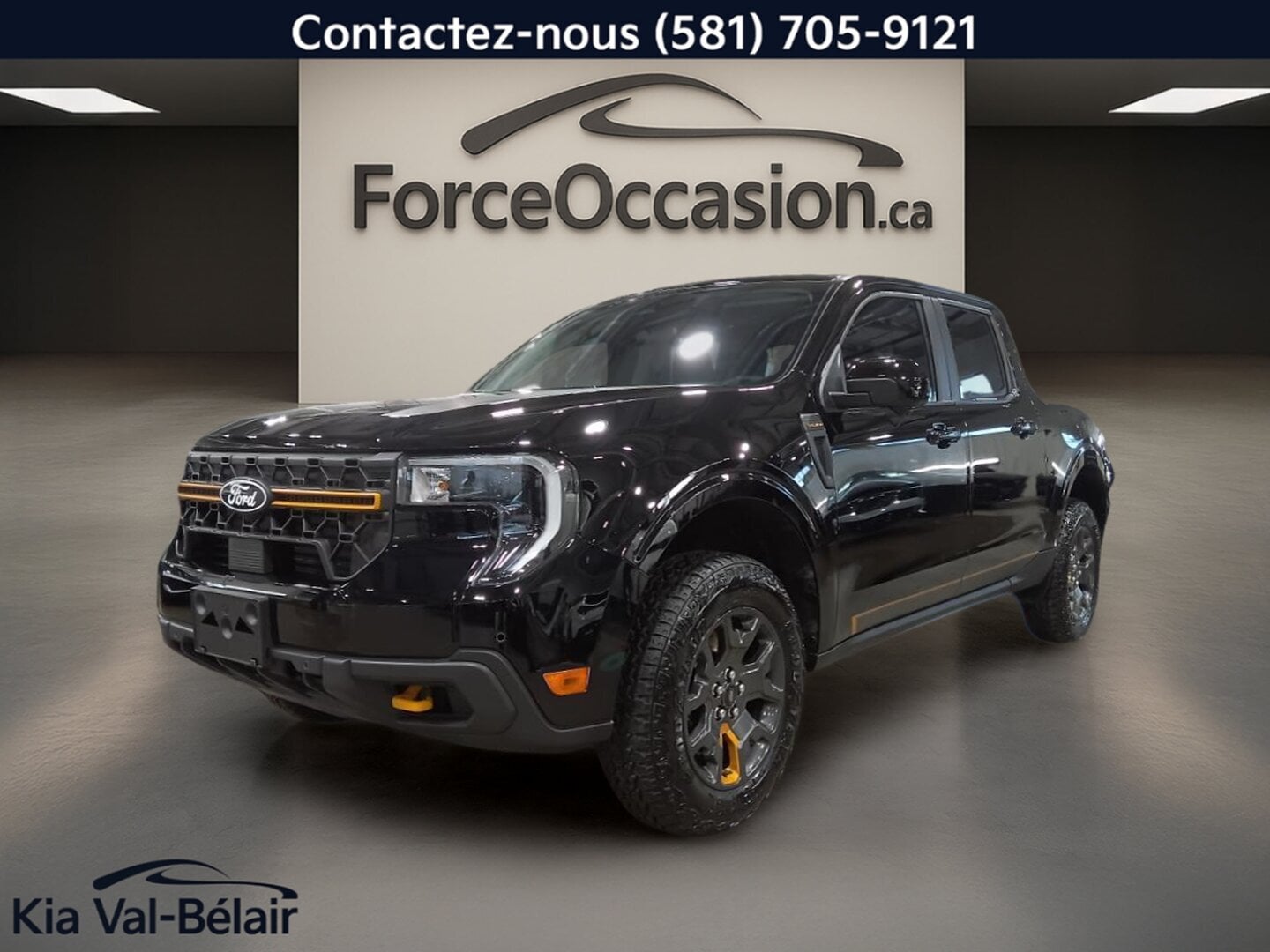 Ford Maverick TREMOR * AWD * TURBO * CUIR * CAM&Eacute;RA 360&deg; * BANG &amp; OLUFSEN * 2025 Noir à vendre à Donnacona
